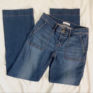 Loft wide leg trouser jeans